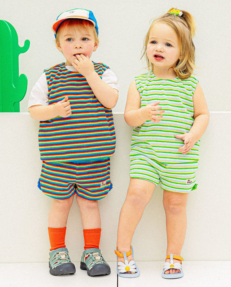 [Pimpoyo] Jet Stripe Set