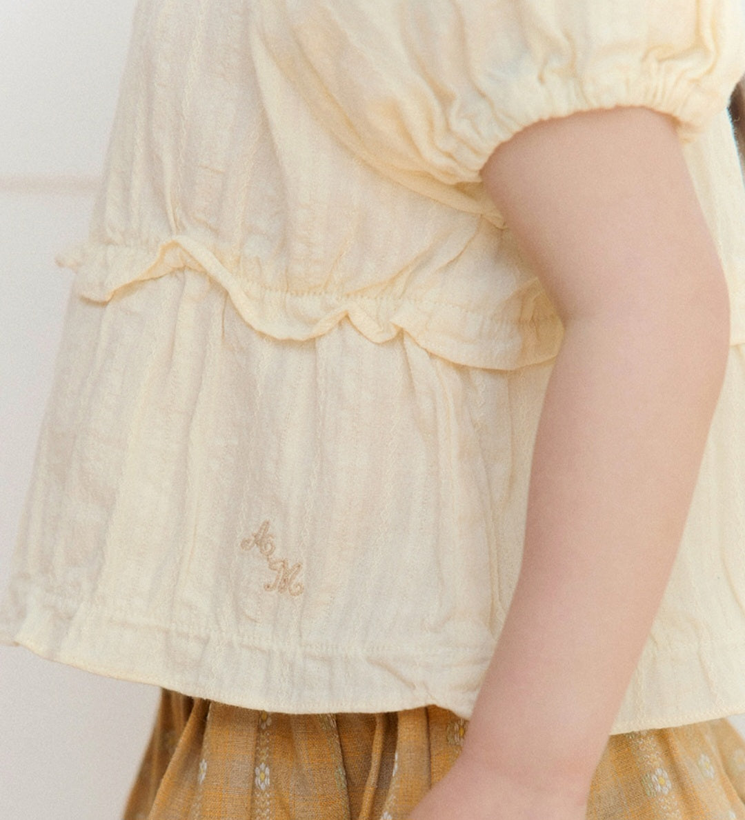 Mardi Amber Ariko Frill Blouse