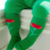 CARNATION KNEE SOCKS