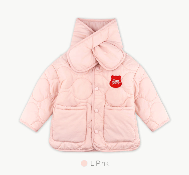 [Care Bears] Muffler Set Cloud Quilted Jumper