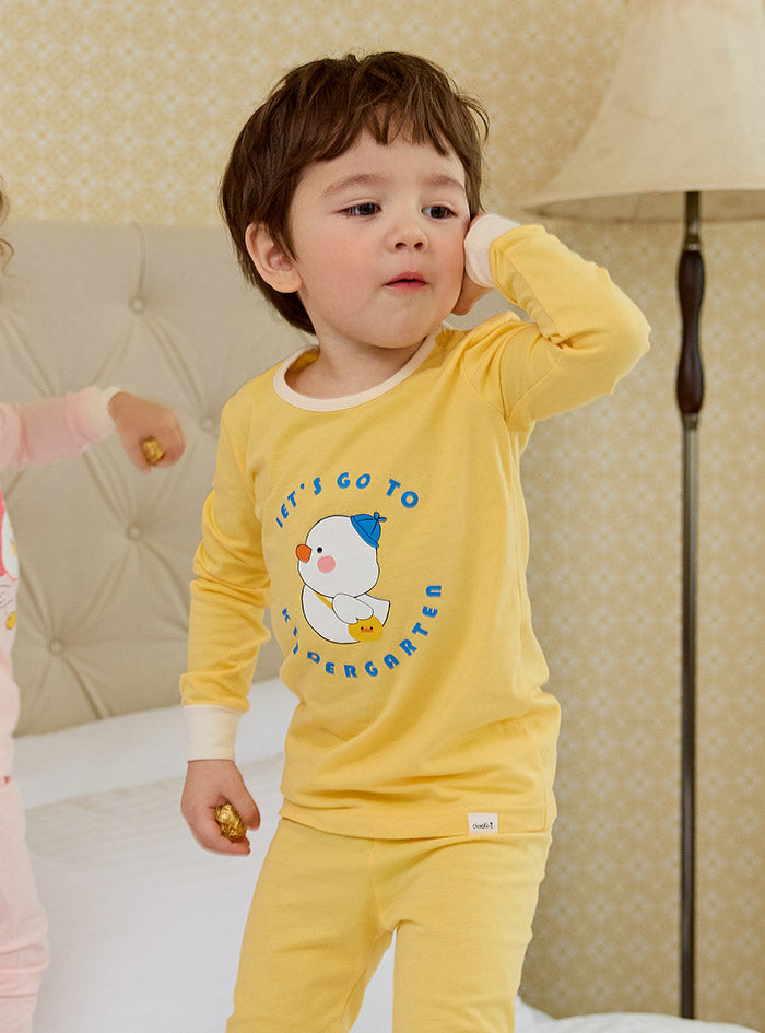 Kindergarten single spandex (24SS) indoor wear set