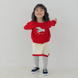 Petit Jardin Knit Set Red_FA045