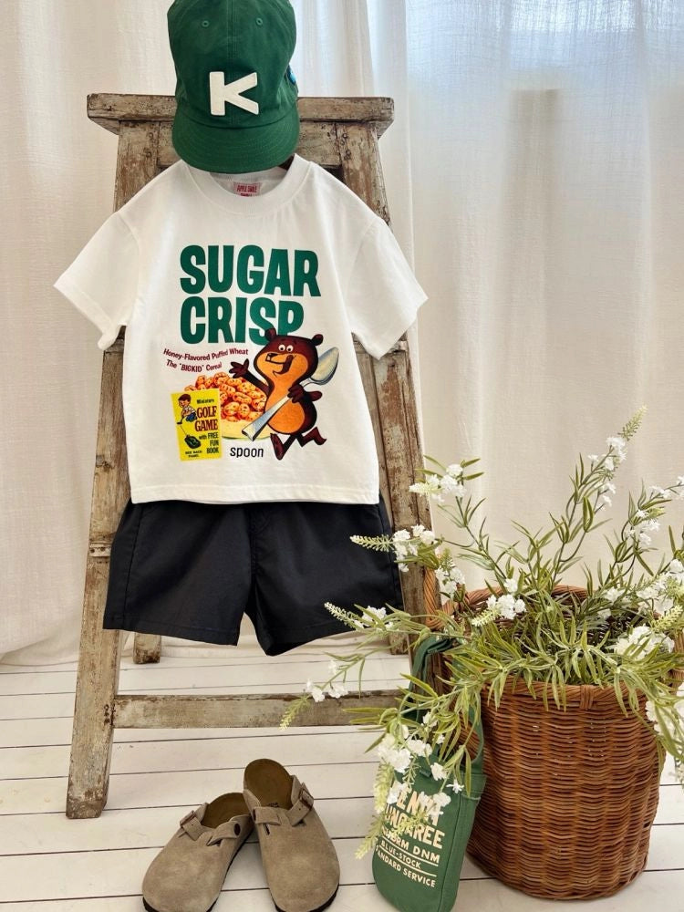 Apple Smile Sugar T-shirt Ivory