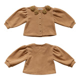 Pine cone Cardigan_Brown