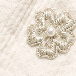Pearl flower pouch