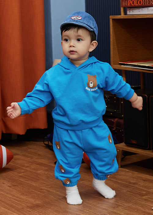 BENU HOODIE SET_Blue