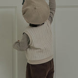 Run Vest_Light Beige