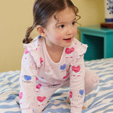 Twin heart jacquard (24SS) indoor wear set