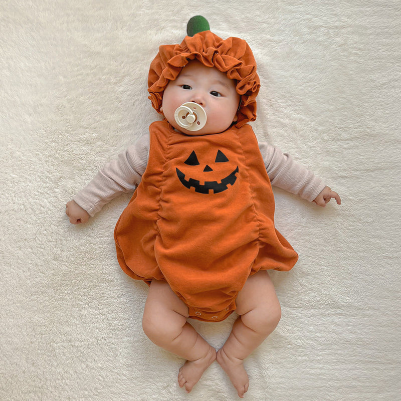 2-piece fluffy pumpkin set