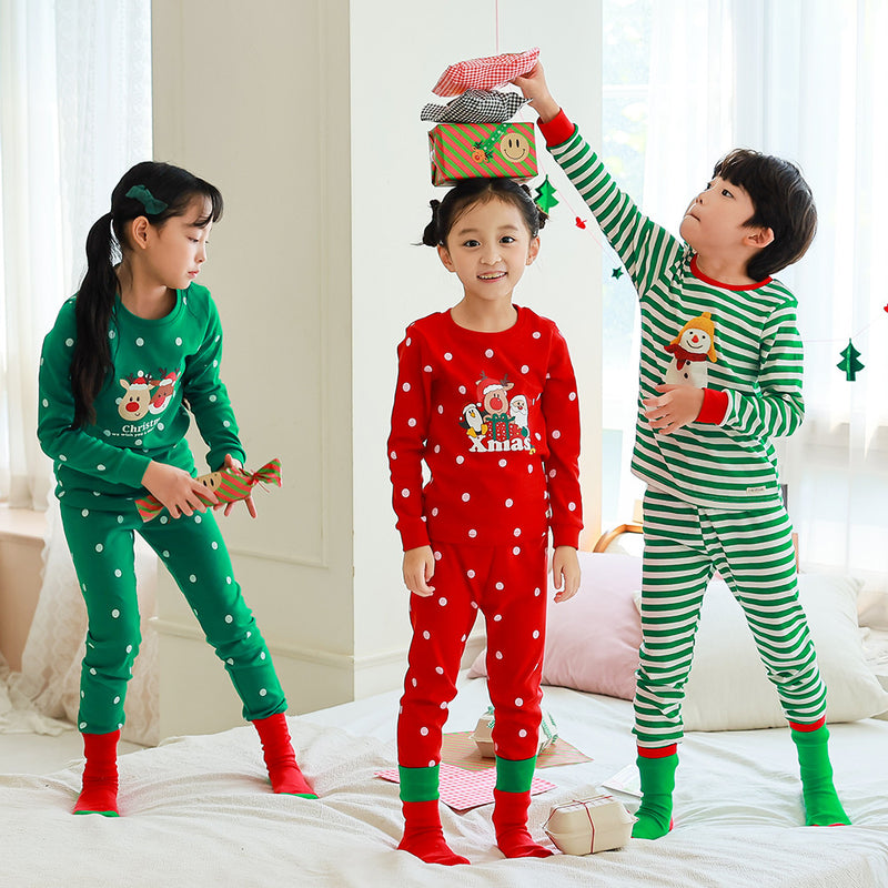 [PPIPPILONG FW] Fanny Day Long Sleeve Pajamas Top and Bottom Set