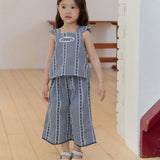 Mardi Amber Poppy Check Pants