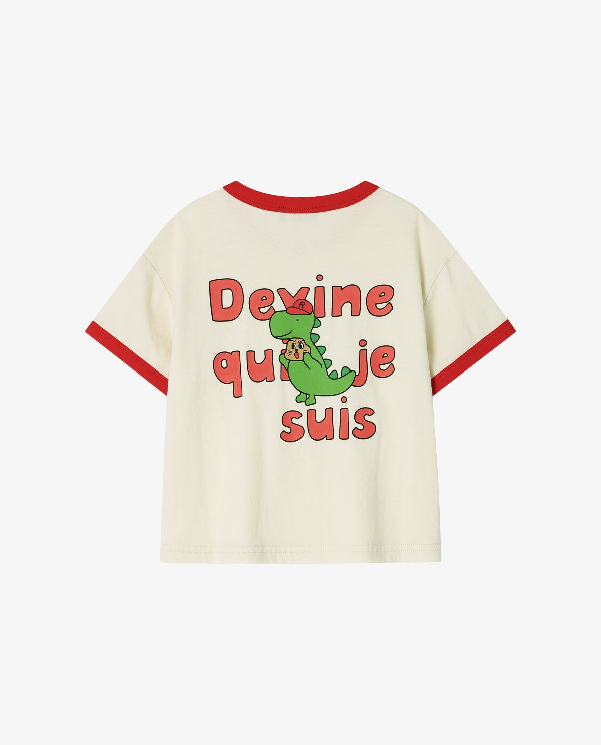 Single Ringer T-shirt Red