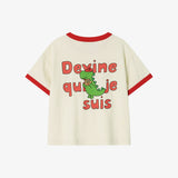 Single Ringer T-shirt Red