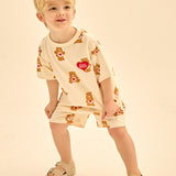 [Care Bear] Tender Heart Bear Loose Fit Set