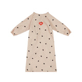 [New] Dottodot Heart Waterproof  Self direct food Bib (long)