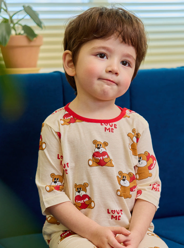 Love Me Bear Mid Sleeve (24SS) Indoor Set