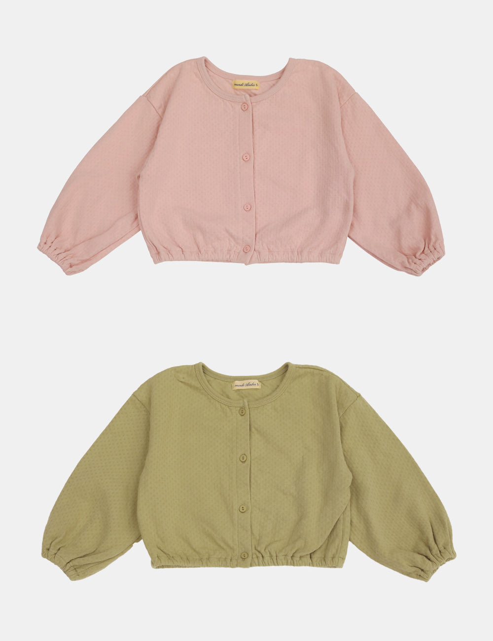 Cottage banding cardigan