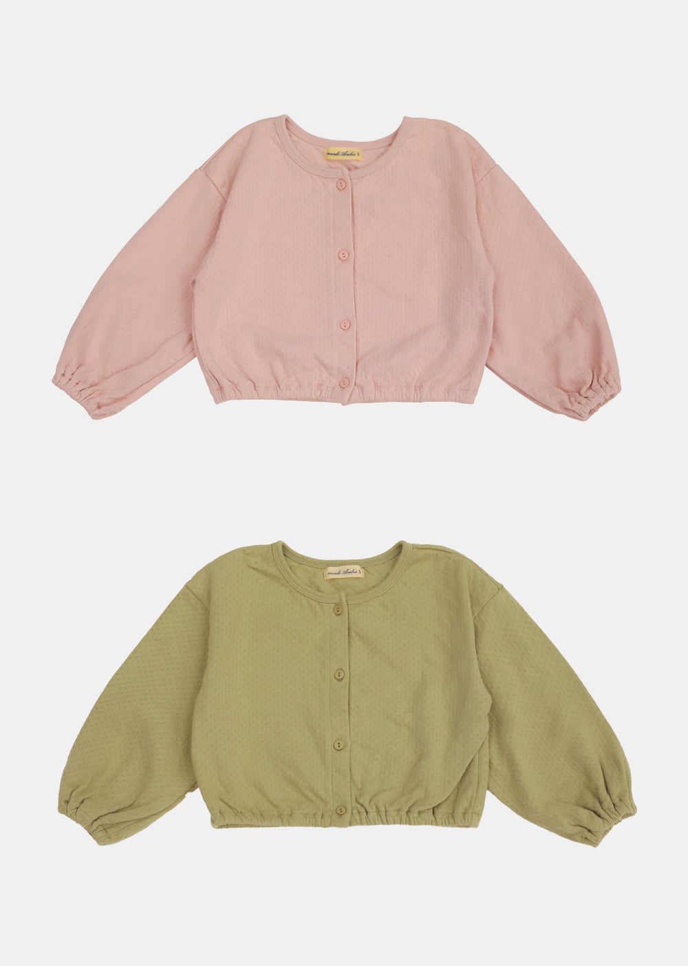Cottage banding cardigan