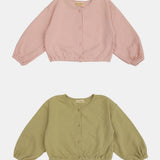 Cottage banding cardigan