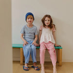Apple Smile Pastel T-shirt Pink