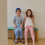 Apple Smile Pastel T-shirt Pink