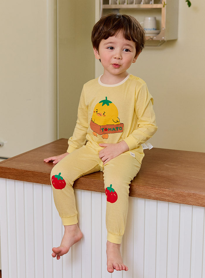 Tomato jacquard (24SS) indoor wear set