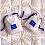 3°C Super Cool Frozen Cooling Half Blanket 100x150 Lavender Stripe_CV2426004