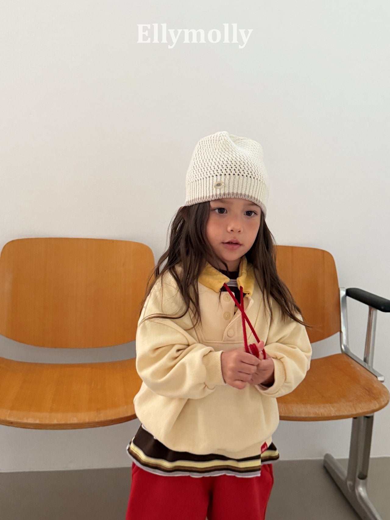 Elimoli 26 Autumn Two-Tone Harbor Sweatshirt S-JXL Namdaemun Children's Clothing Junior