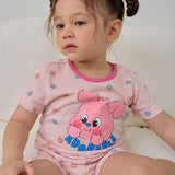 Petit Bunny Short sleeve (25SS) Mesh Indoor Set