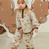 [Pimpoyo] Coco Toddler Kids Fleece Anorak Two-Piece Set