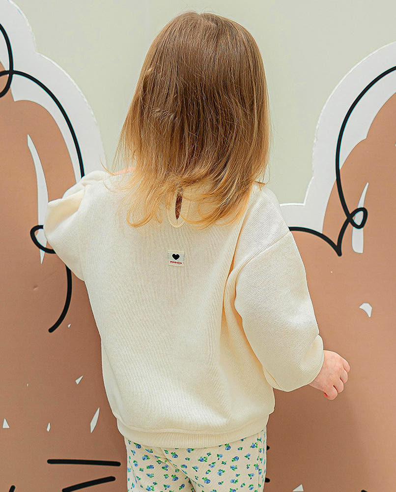 [Pimpoyo] Maru Girls' Pocket Two-Piece Set (2 Colors)