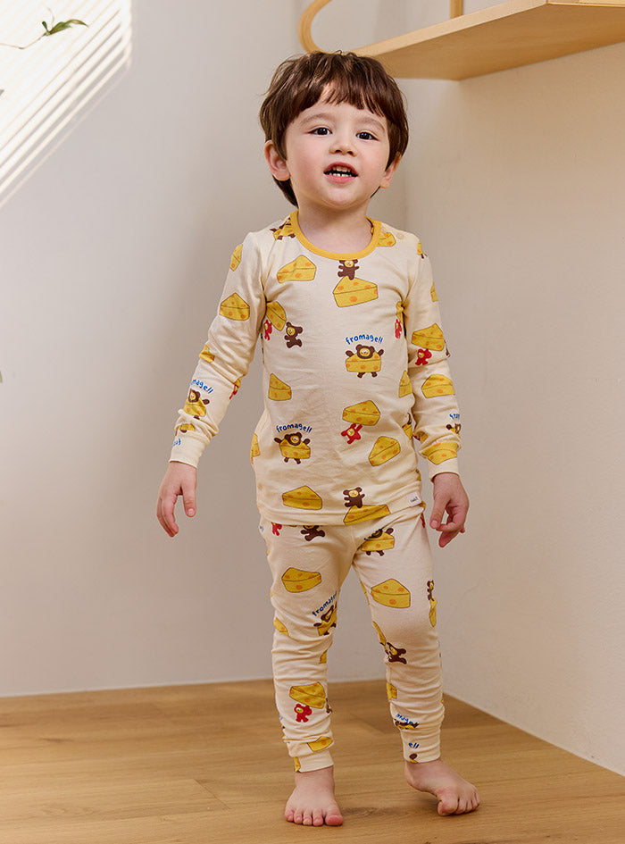 Fromage single spandex (24SS) indoor wear set