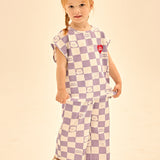 [Care Bear] Ice Checkerboard Sleeveless Wide Set