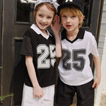 Apple Smile 25 Collared T-shirt Black