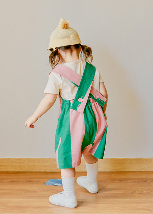 TINKER OVERALLS pink