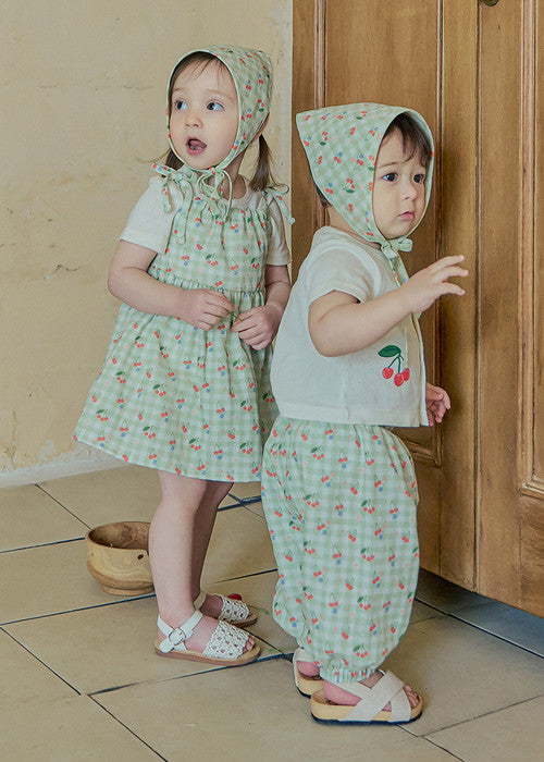 Cherrybell short-sleeve cardigan