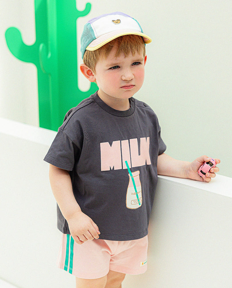 [Pimpoyo] Milk Two-Piece Set