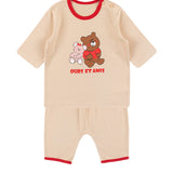 Bear Couple Mid Sleeve (24SS) Indoor Set