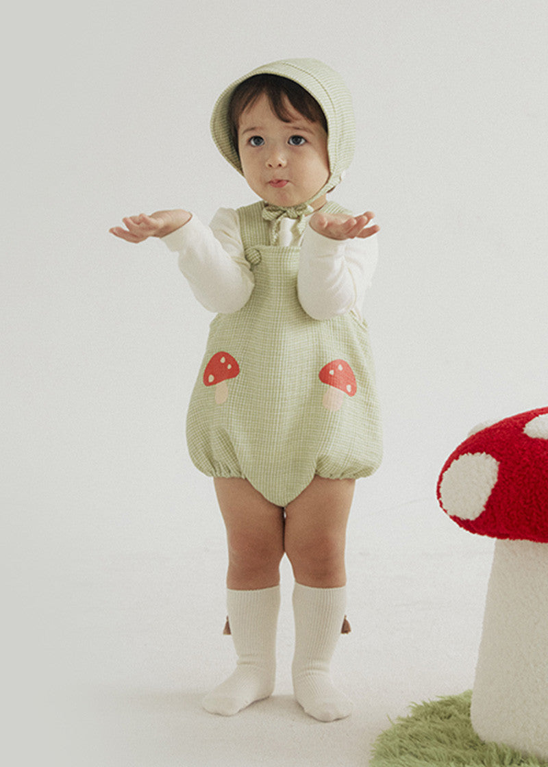 Mushroom overalls