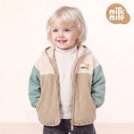 [Milk Mile] Aloha Raccoon Polar Fleece Hooded Jumper