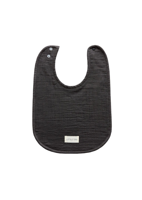 Cozy Big Bib Bib_Charcoal