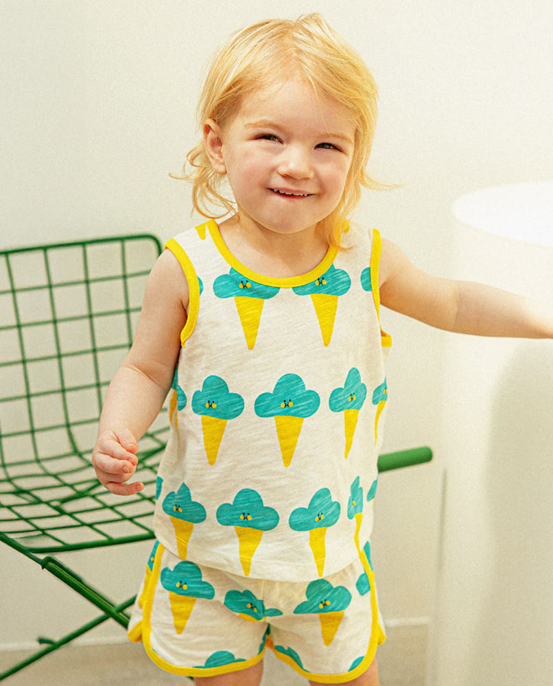 [Pimpoyo] Gelato Top & Bottom Set