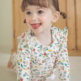 Winter cherry Spandex 24FW Indoor Set