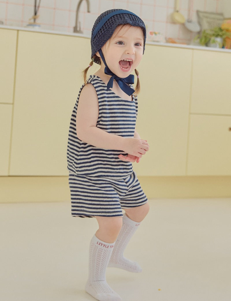 Dudu Half Pants_Navy