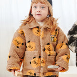 Teddy Bear Fleece Collar Jumper