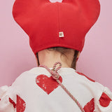 Heart Hat Red