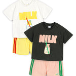 [Pimpoyo] Milk Two-Piece Set