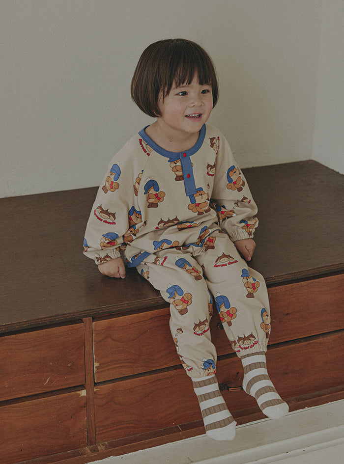 Nutty Friends Chubby Fit Roomwear (25FW)