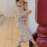 Mardi Amber Poppy Check Pants