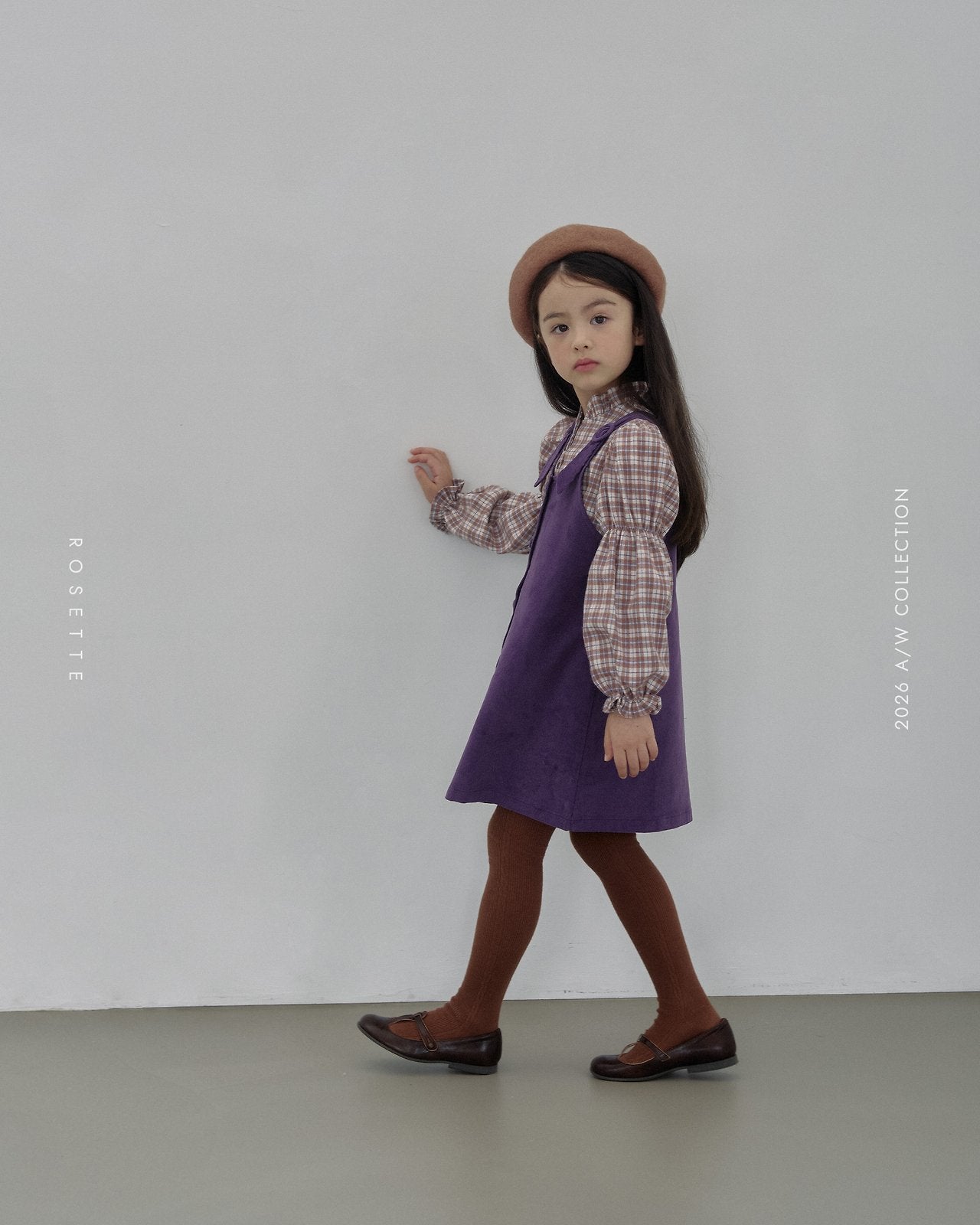Hojet 26 Autumn Lake Dress XS-XL Namdaemun Girls' Clothes